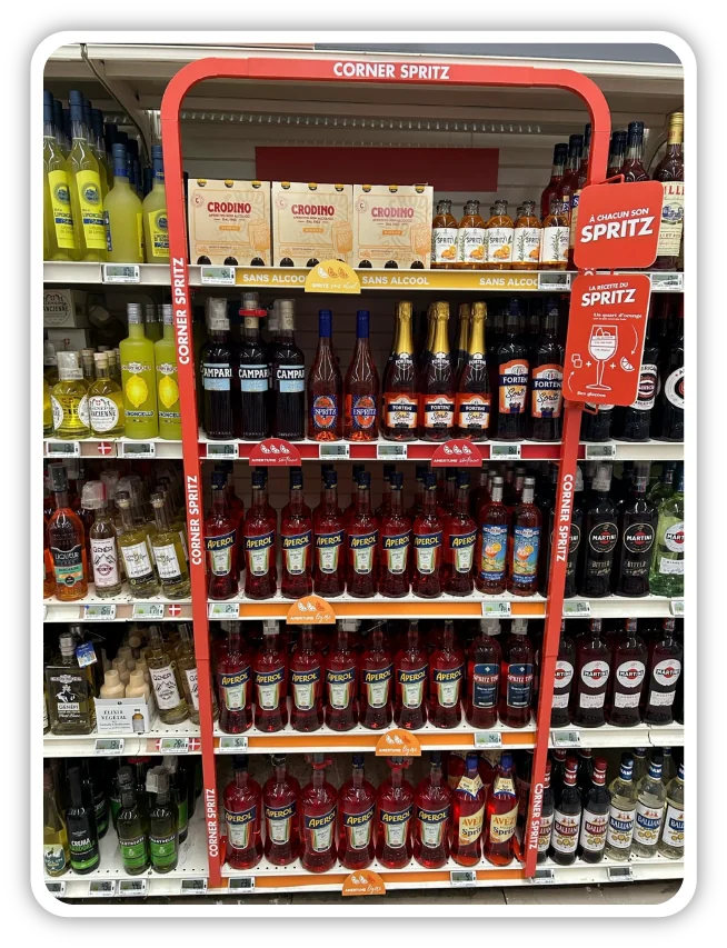 Example of a shelf talker